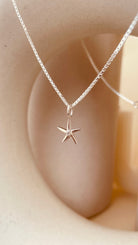 Minimal Starfish Necklace with Box Chain - Octonov 