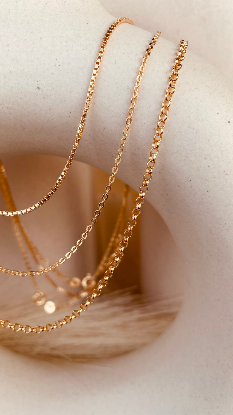 Statement Gold Dainty Layers Trio