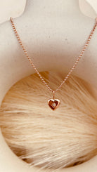 Vintage Love Studded Necklace with Beaded chain - Octonov 