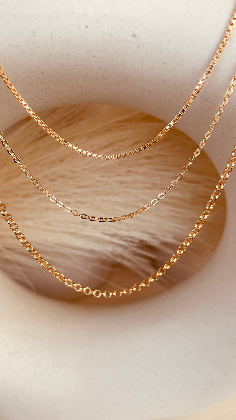Statement Gold Dainty Layers Trio