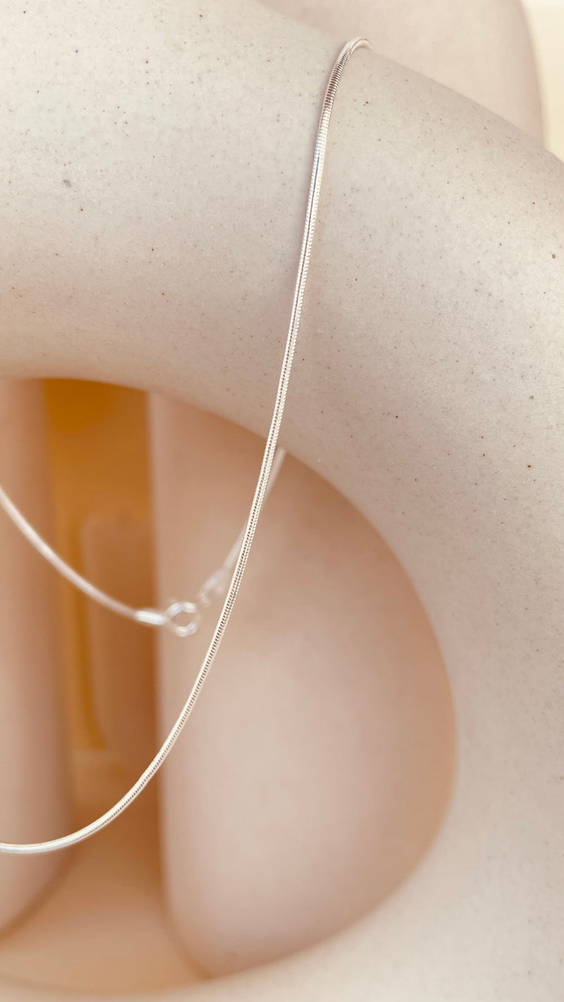 Minimal Snake Chain Necklace