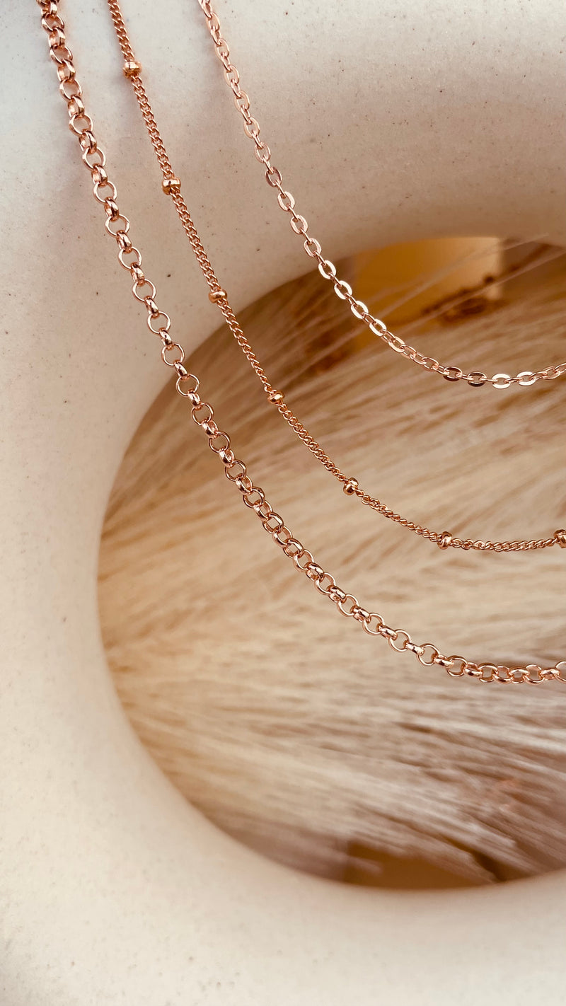 Dainty Layering Trio Necklace