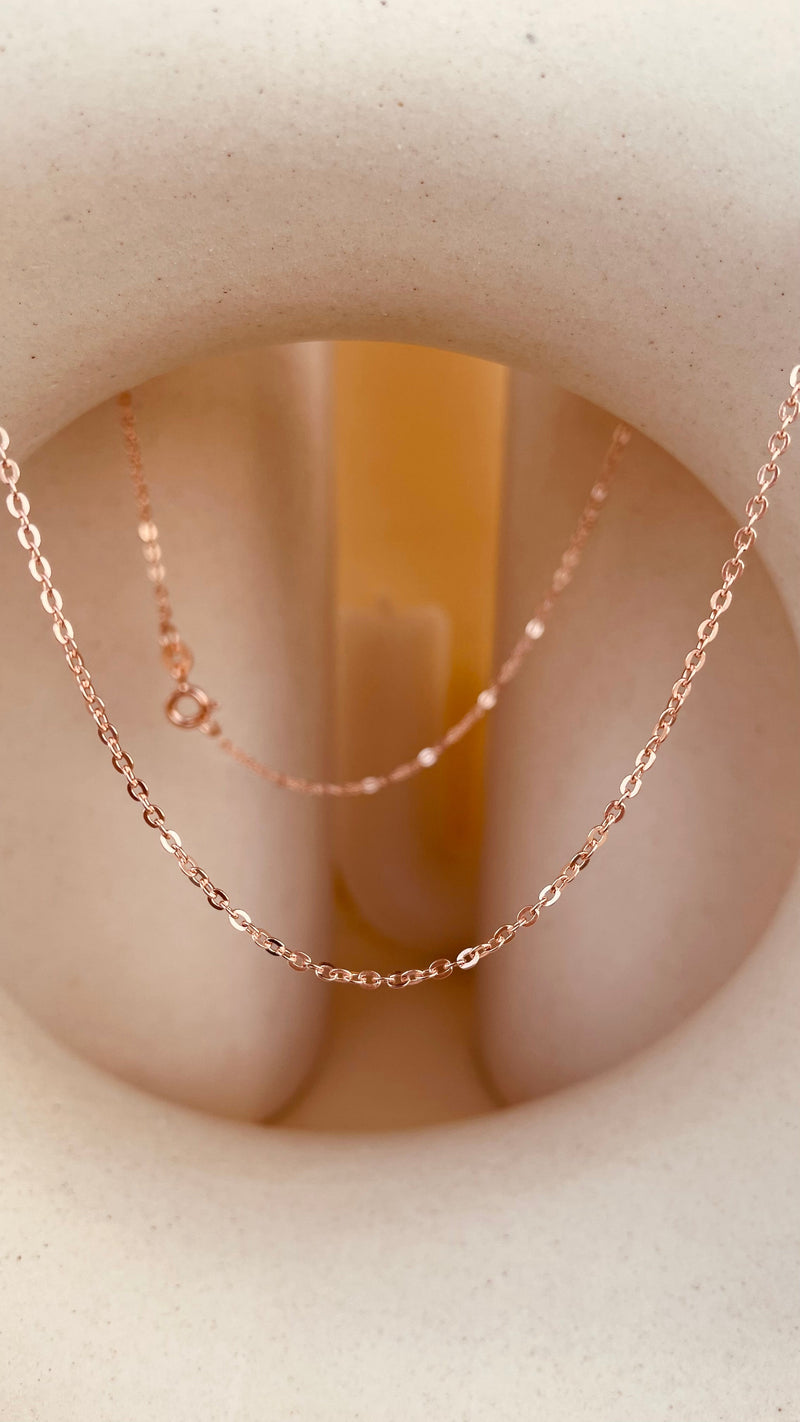 Silver Dainty Shine Sitara Chain Necklace