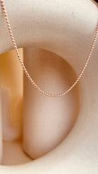 Faceted Beaded Chain Necklace - Octonov 