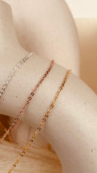 Dainty Vintage Heart Necklace with Sitara Chain - Octonov 