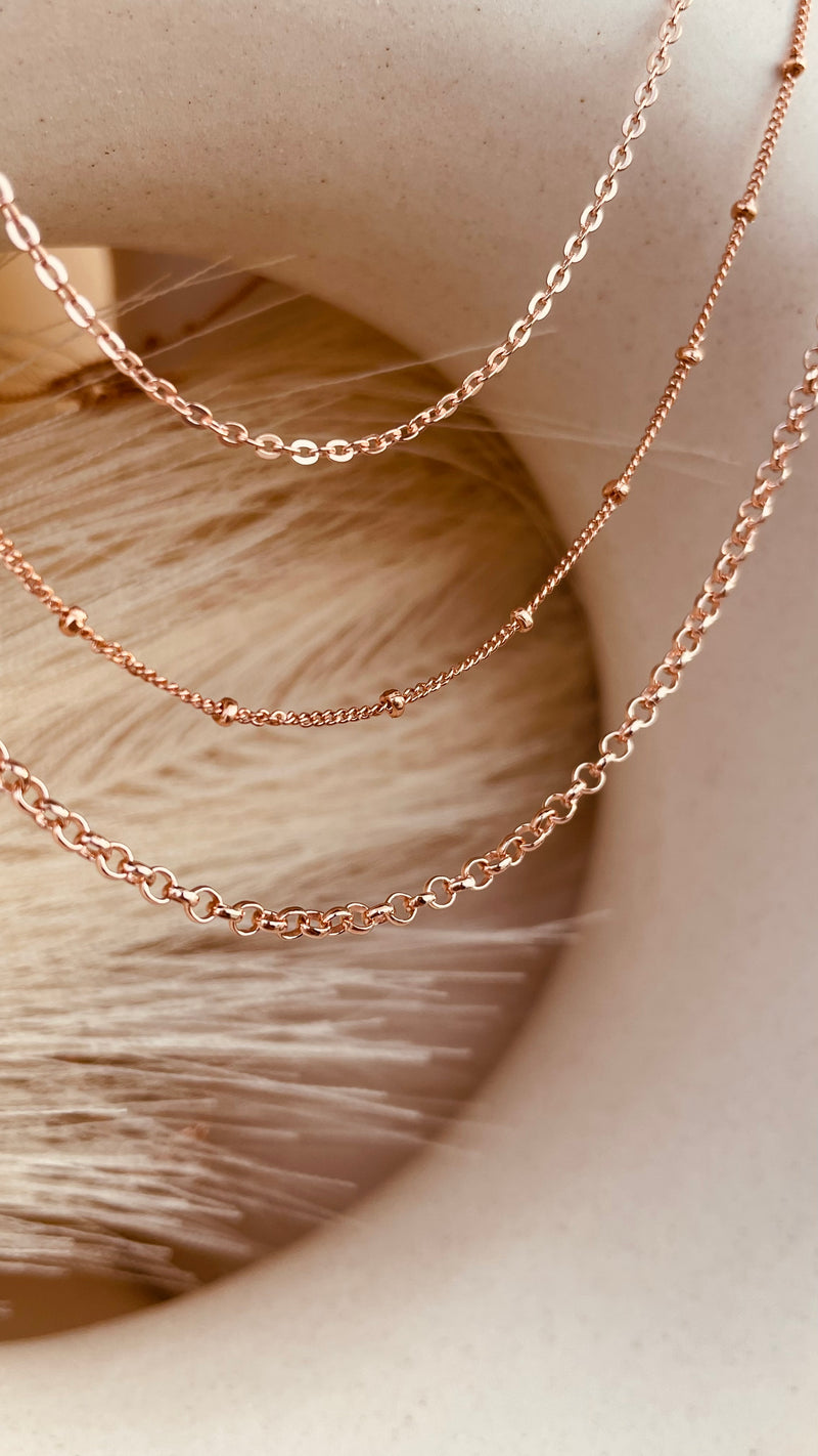 Dainty Layering Trio Necklace