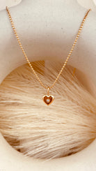 Vintage Love Studded Necklace with Beaded chain - Octonov 