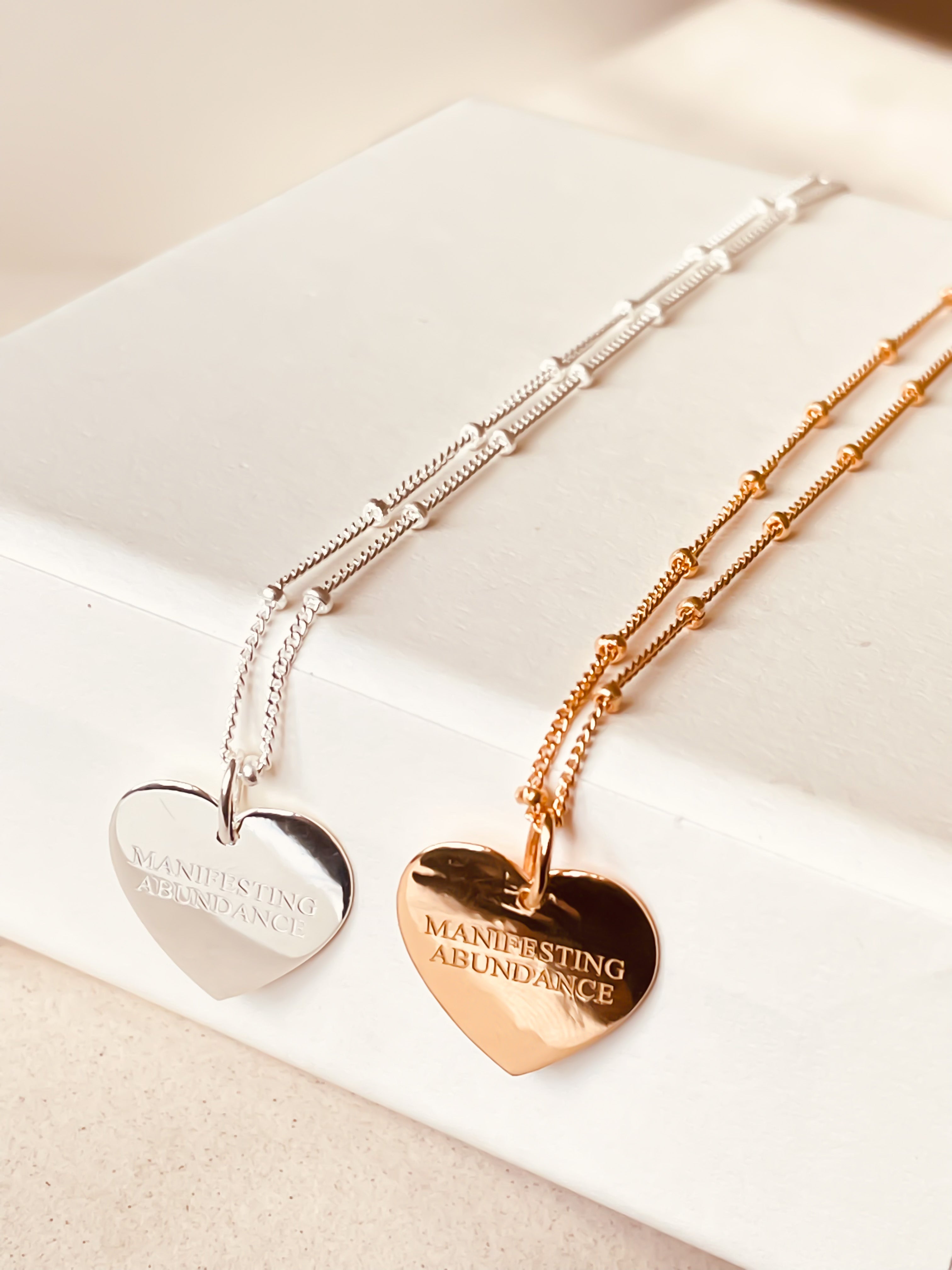 Personalised Self-Love and Affirmation Necklace - Octonov 