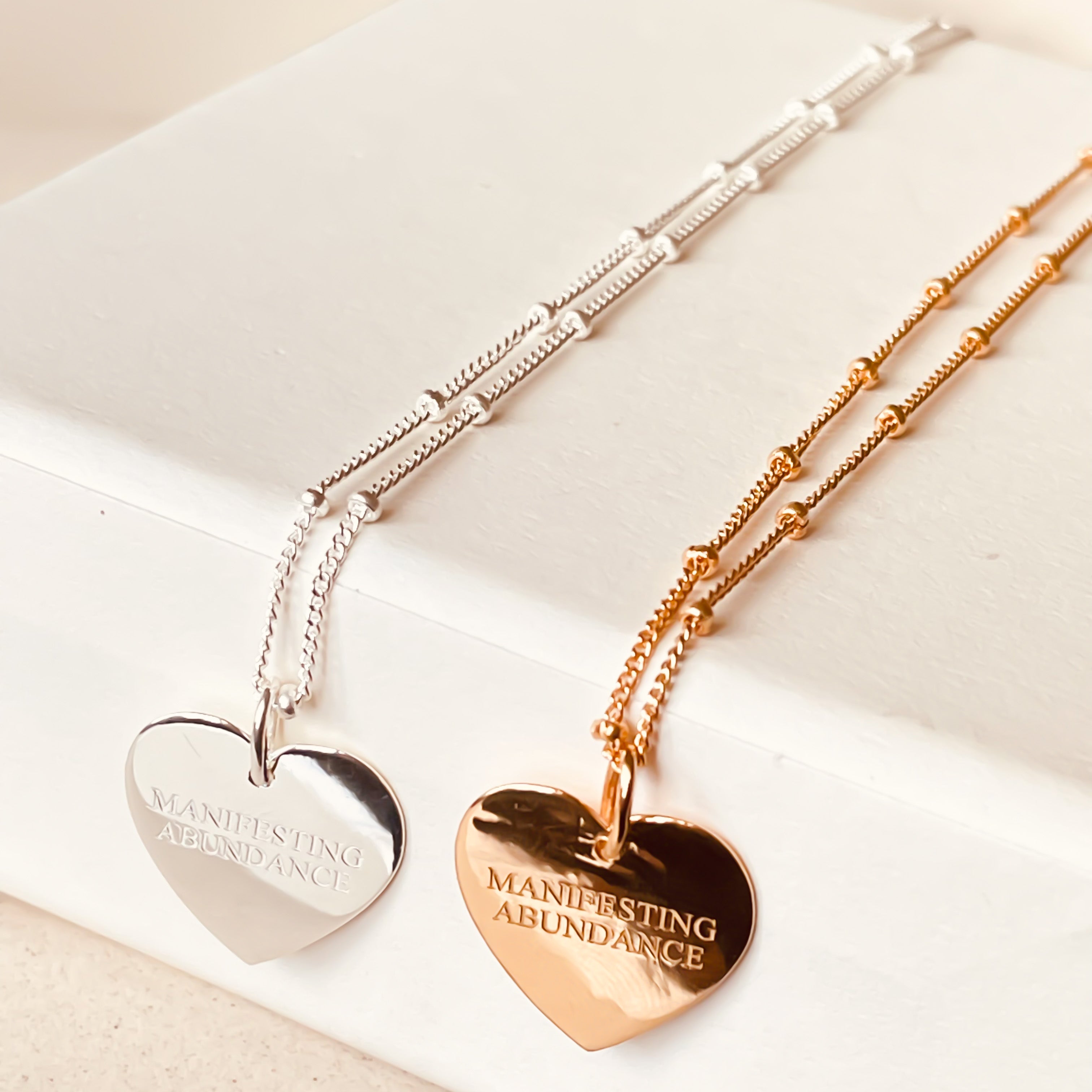 Personalised Self-Love and Affirmation Necklace - Octonov 