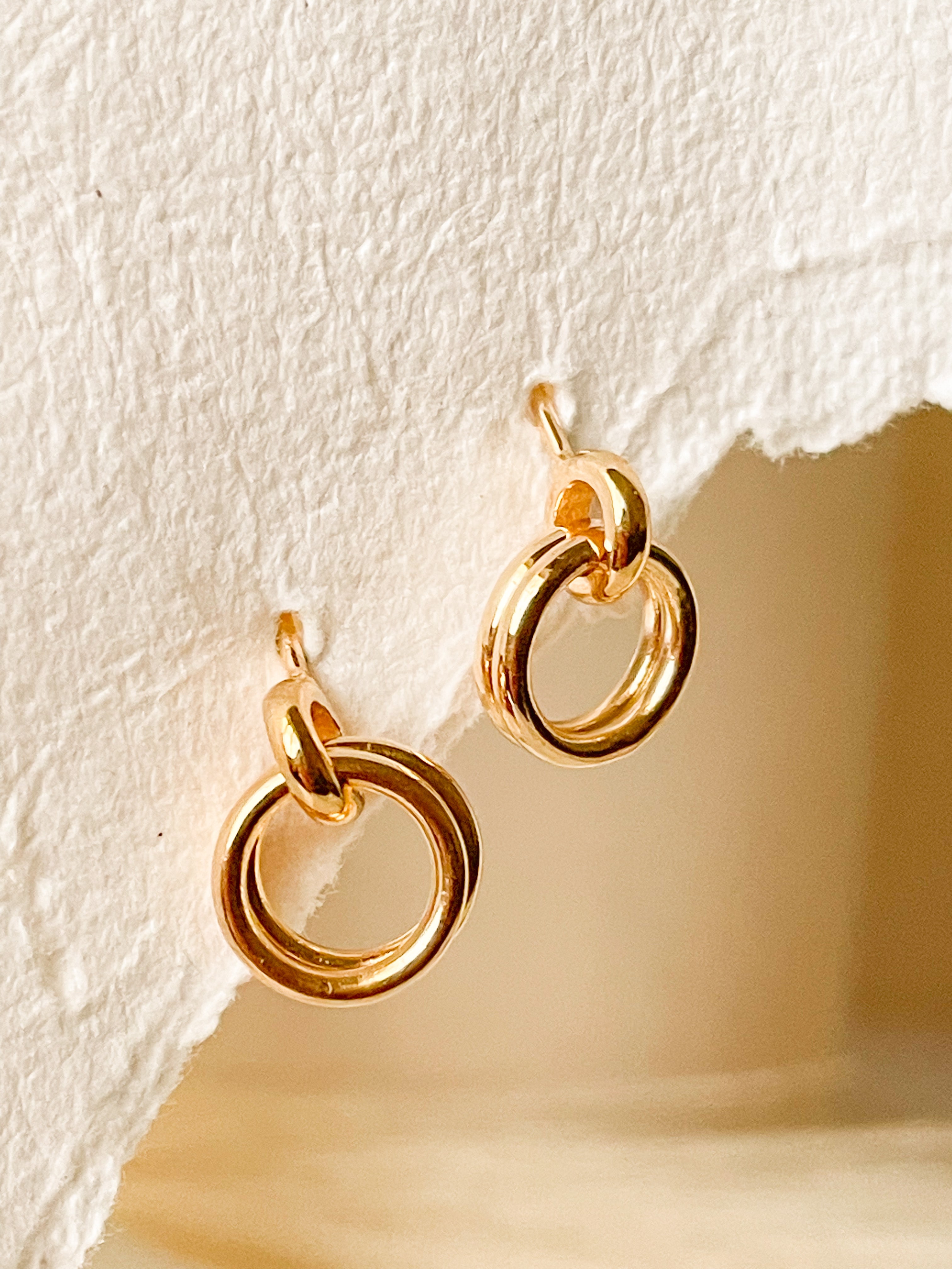 Hoop in a Hoop Studs - Octonov 
