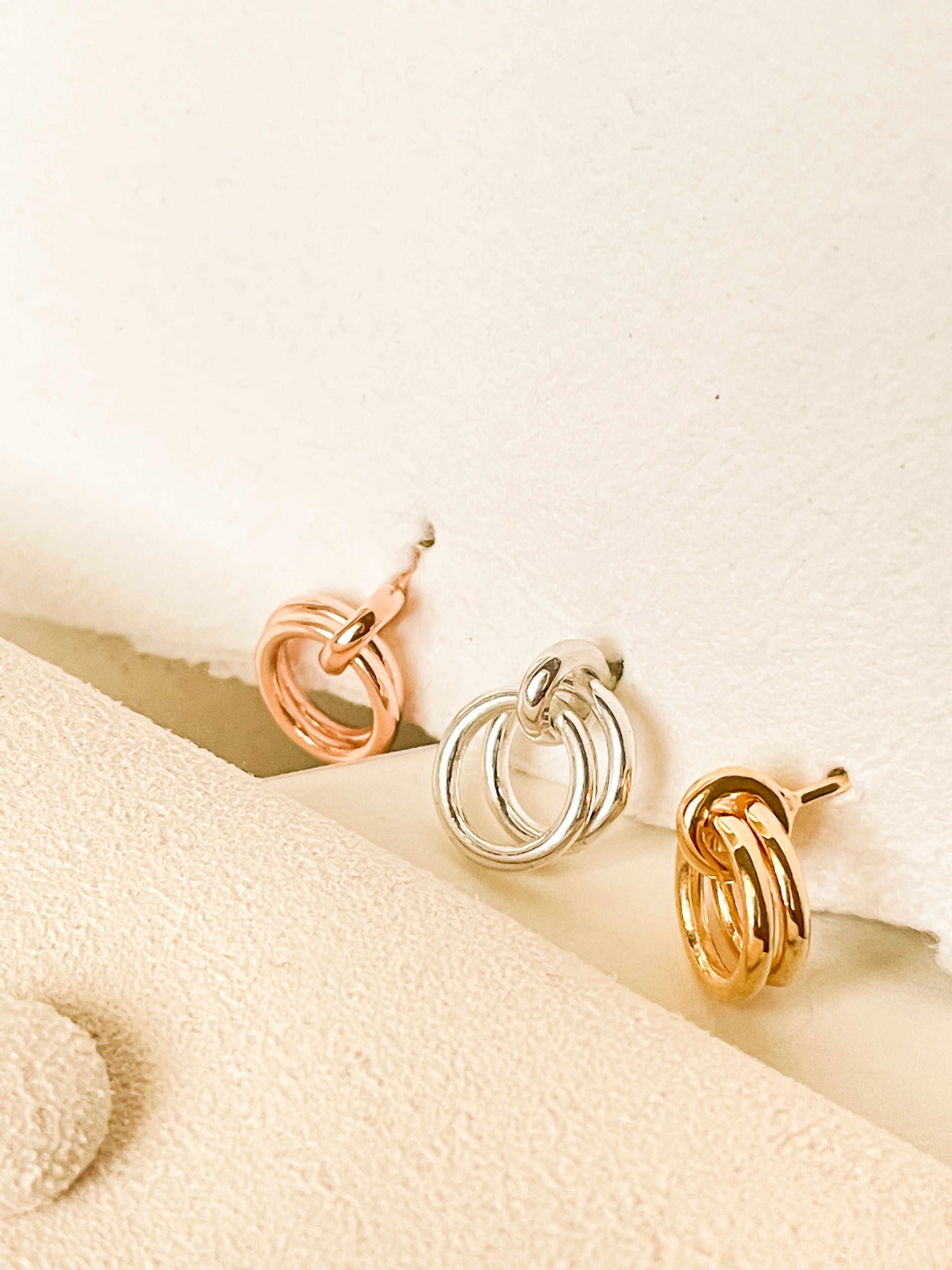 Hoop in a Hoop Studs - Octonov 