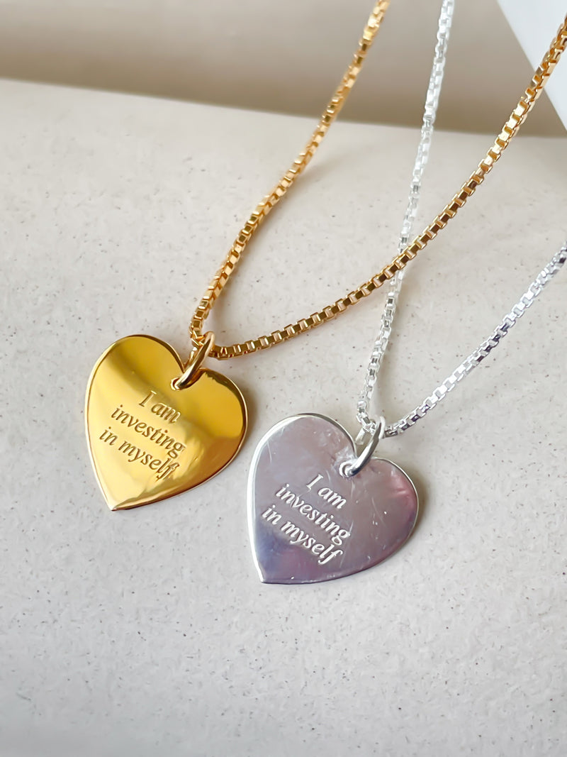 Personalised Self-Love and Affirmation Necklace