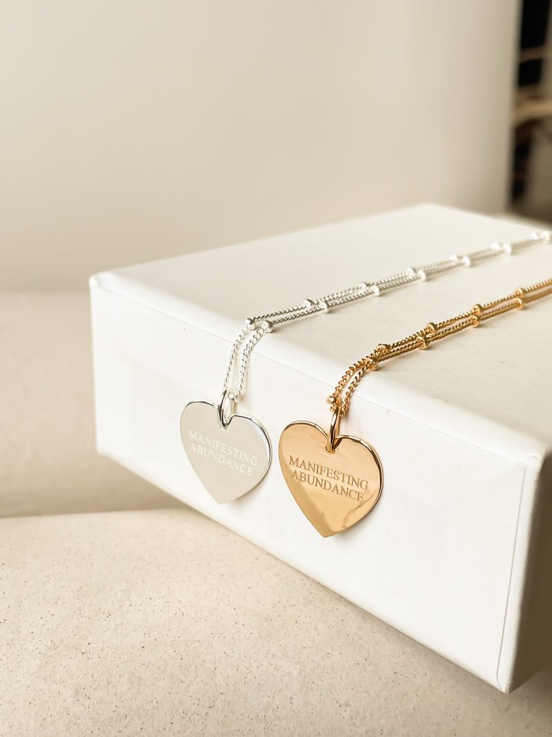 Personalised Self-Love and Affirmation Necklace