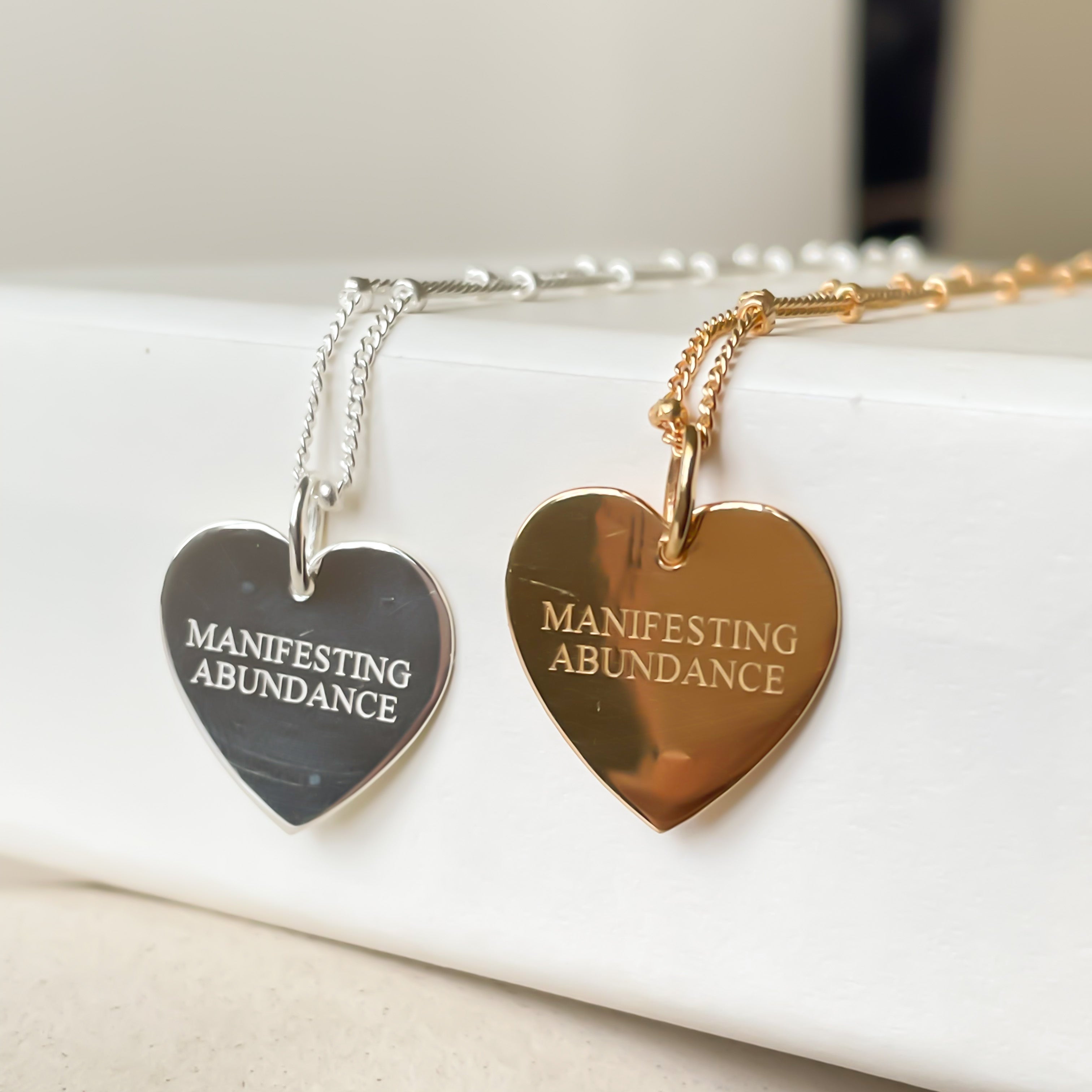 Personalised Self-Love and Affirmation Necklace - Octonov 