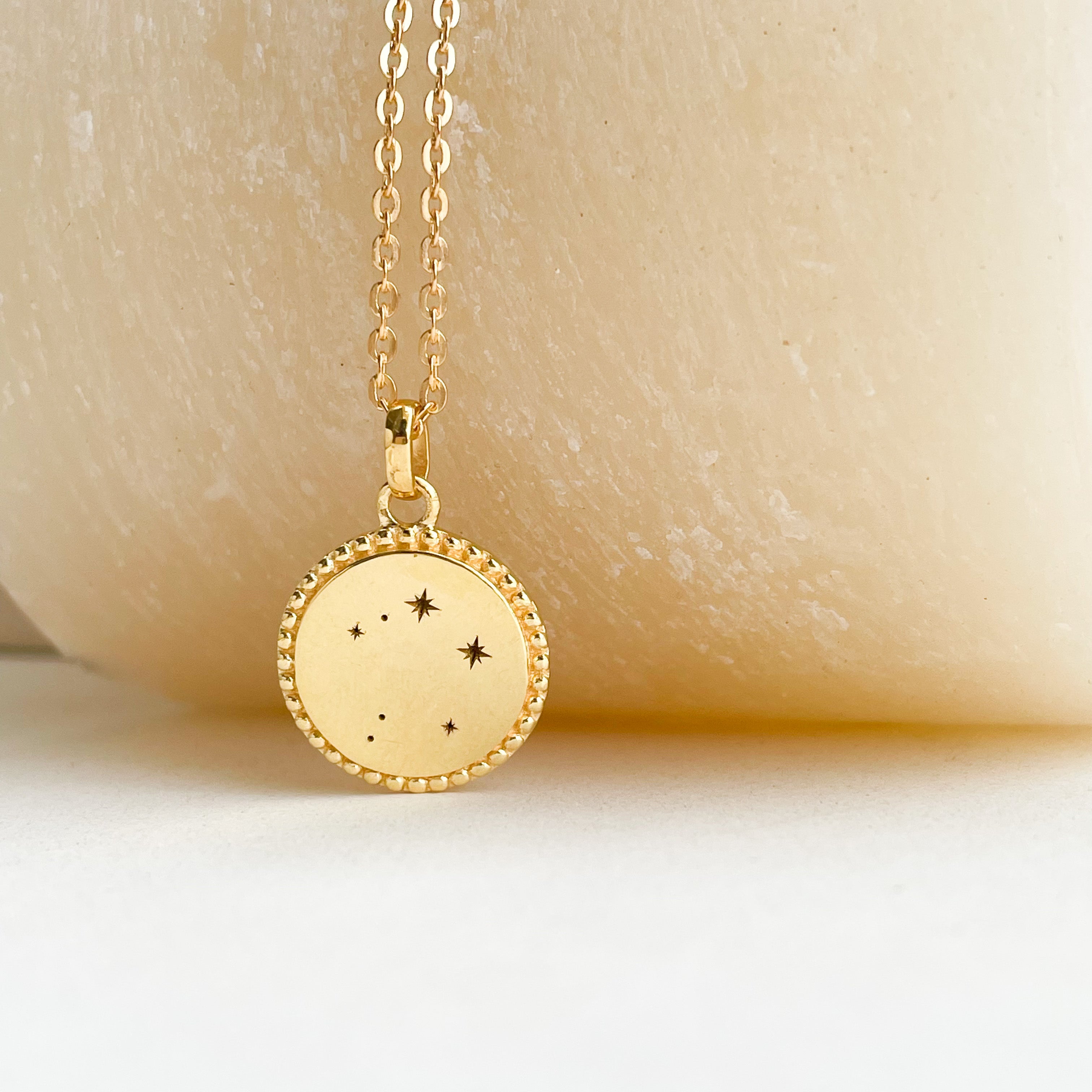 Zodiac Constellation Necklace, Personalised Zodiac Signs Necklace - Octonov 