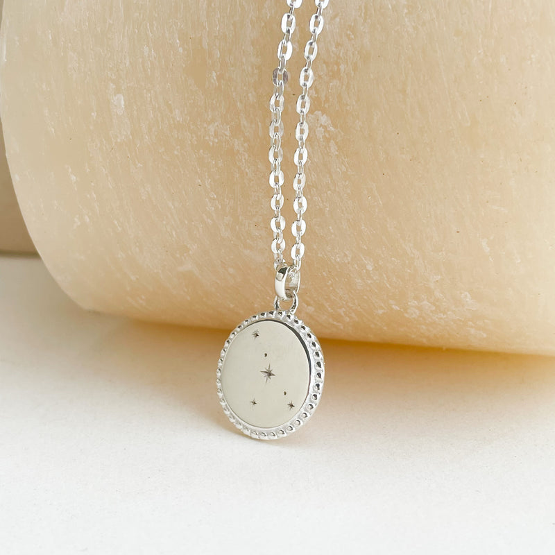 Zodiac Constellation Necklace, Personalised Zodiac Signs Necklace
