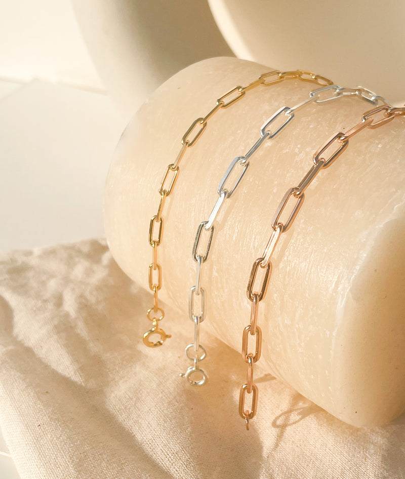Paperclip Chain Bracelet