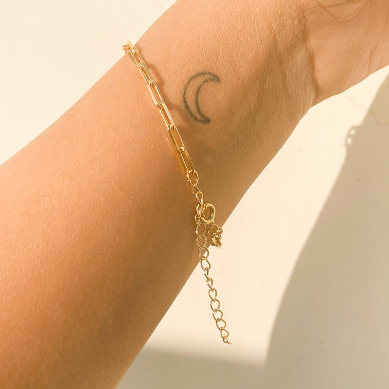 Paperclip Chain Bracelet