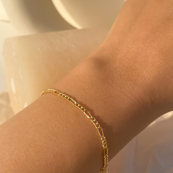 Figaro Chain Bracelet