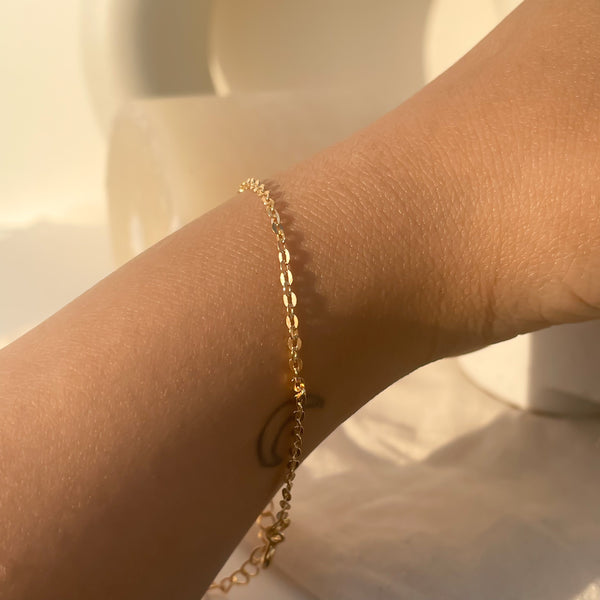 Cable Sitara Chain Bracelet