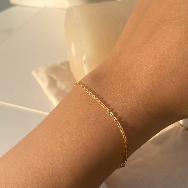 Cable Sitara Chain Bracelet