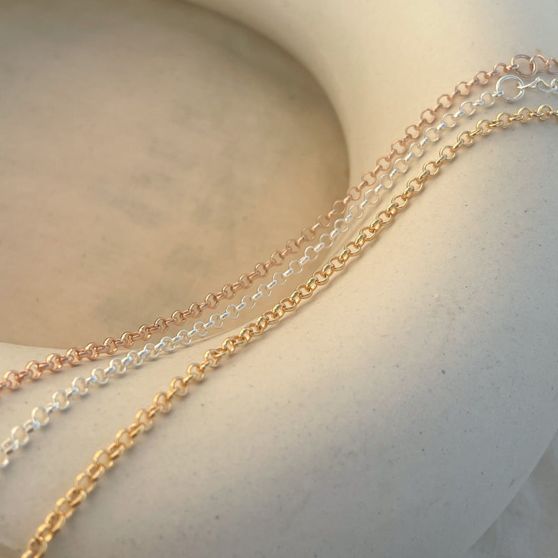 Bold Rolo Chain Bracelet