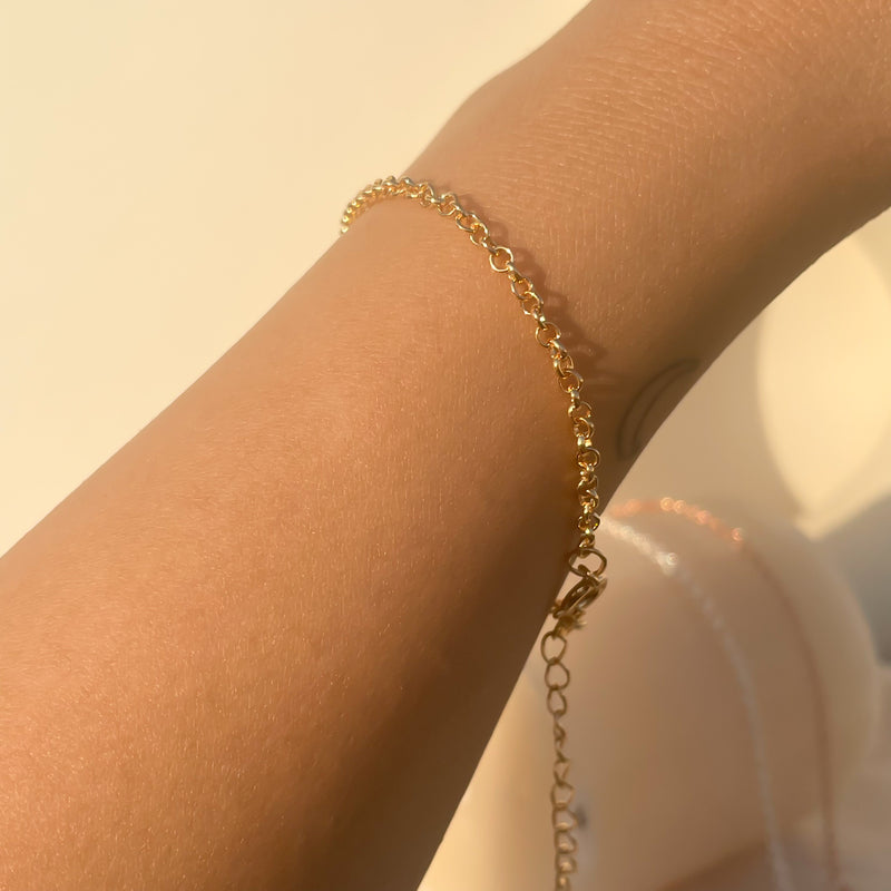 Bold Rolo Chain Bracelet
