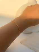 Dash and Dot Paperclip Chain Bracelet - Octonov 