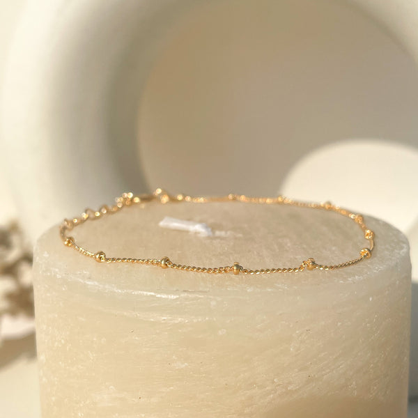 Minimalist Satellite Chain Bracelet
