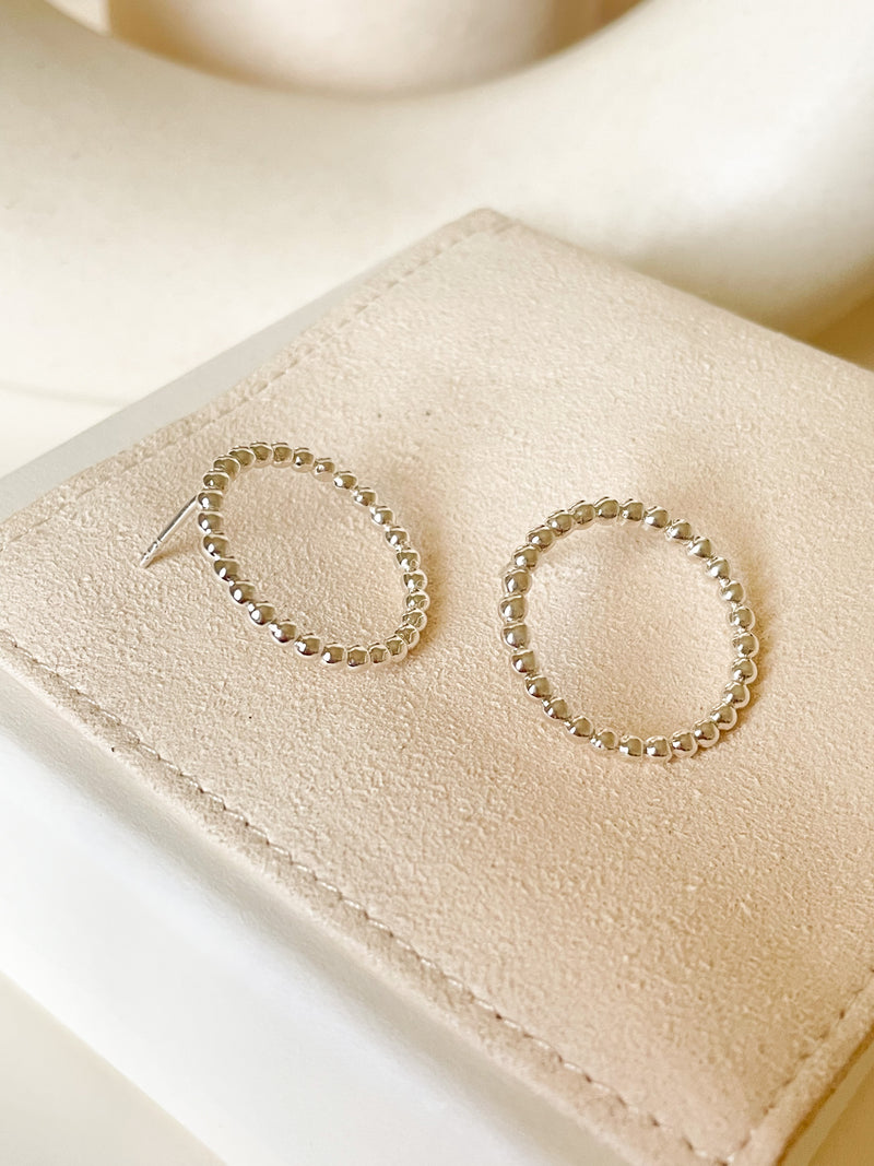 Classic Dotted Statement Studs